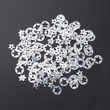 Ornament Accessories Plastic Paillette/Sequins Beads(X-PVC-E001-02-LS02)-2
