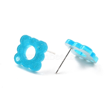 Découverte de boucle d'oreille en acrylique(FIND-B003-01B)-3