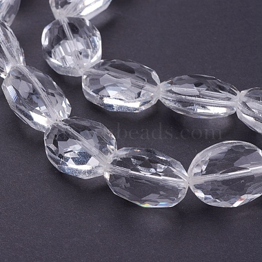 Chapelets de perles en verre(GLAA-R196-16x12mm-01)-3