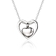 Non-Tarnish Stainless Steel Pendant Necklaces(PW-WG45532-01)-1