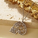 Stainless Steel Color Stainless Steel Pendant Necklace(GF1493-16)-1