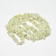 Chip Natural New Jade Beads Strands(G-N0144-01)-2