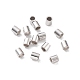 Rhodium Plated 925 Sterling Silver Spacer Tube Beads(STER-Z006-01D-P)-2