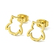 Cute Little Animal Theme 304 Stainless Steel Stud Earrings(EJEW-B041-03D-G)-1