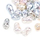 perles d'imitation en verre &eacute;lectroplaqu&eacute;(GLAA-A044-06)-2