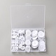 100個 2穴樹脂ボタン(BUTT-WH20005-08B)-1