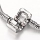 304 Stainless Steel European Style Snake Chains Bracelet Making(STAS-I047-02D)-2