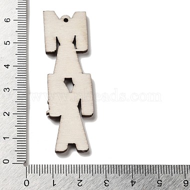 Mother's Day Theme Wooden Pendants(FIND-Z031-01F)-3