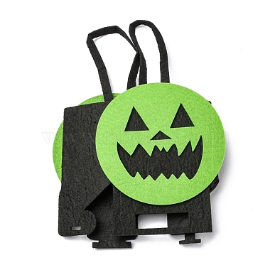 Devil Felt Halloween Candy Bags with Handles(HAWE-K001-01A)-2