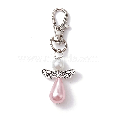 Pink Angel & Fairy Plastic Pendant Decorations