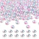imitation cabochons acryliques de perles(OACR-YW0001-37B)-1