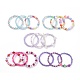 Acrylic Beads Stretch Bracelet Sets(BJEW-JB09048)-4