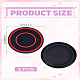2Pcs PVC Coaster(AJEW-LP0006-75B)-2