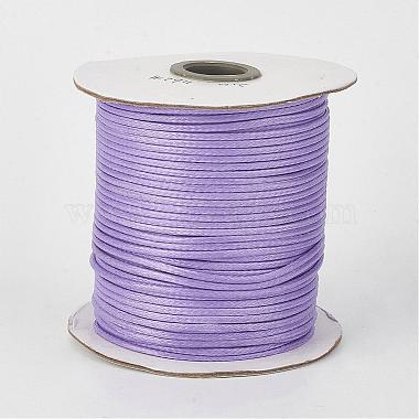 2mm Lilac Waxed Polyester Cord Thread & Cord