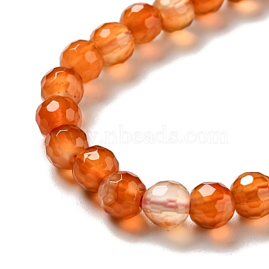 Natural Carnelian Beads Strands(G-E571-35A)-4