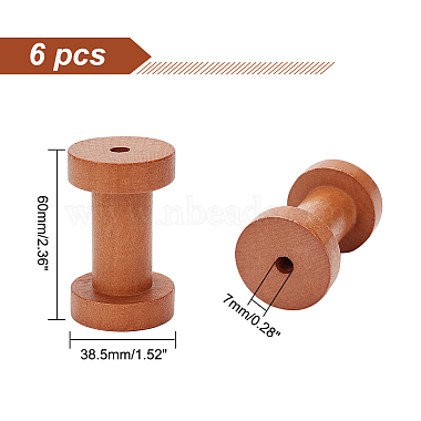 Wooden Empty Spools(WOOD-WH0034-04)-2