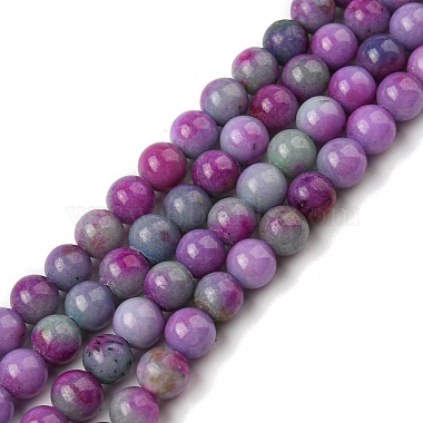 Jade Beads Strands(G-D264-6mm-XH06)-2