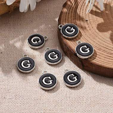 Platinum Plated Alloy Charms(ENAM-S118-02G-P)-5