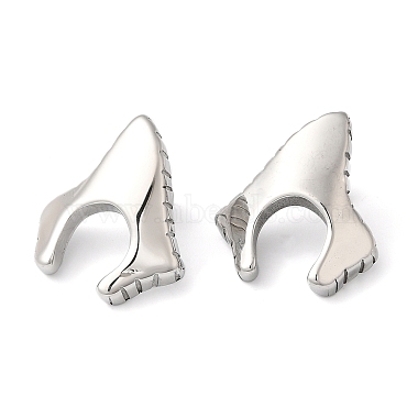 Arch 304 Stainless Steel Stud Earrings