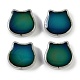 Two Tone Glass Mood Beads(GLAA-Z007-12C)-1