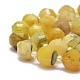 Природные желтые опал бусины пряди(G-K306-A16-10mm)-3