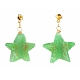 Natural Agate Star Dangle Stud Earrings(EJEW-JE04420-02)-2