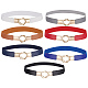 7Pcs 7 Colors PU Elastic Chain Belt(DIY-CP0007-56)-1