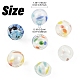 7Stk. 7 Farben transparente Glasperlen(GLAA-YW0005-59)-3