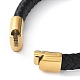 Braided Leather Cord Bracelets(BJEW-I200-09G)-2