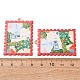 印刷された合金ペンダント(AL-CBA7256-15G-01)-2