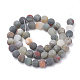 Natural African Bloodstone Beads Strands(G-T106-153)-3