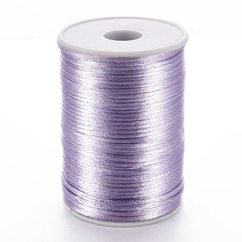Polyester Cords, Lilac, 2mm