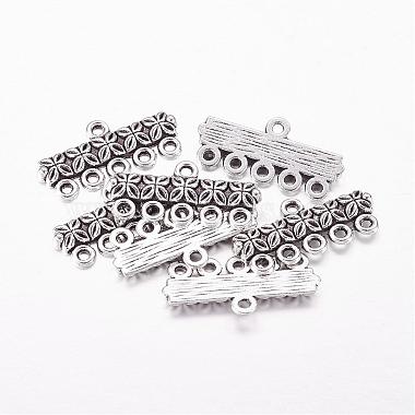 Antique Silver Rectangle Alloy Links
