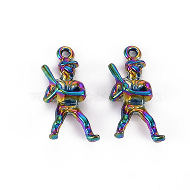 Pendentifs en alliage de couleur arc-en-ciel(PALLOY-S180-292-NR)-2