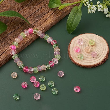 6 Style Imitation Gemstone & Opal Style Resin Beads and Glass Beads(RESI-YW0001-14)-8