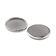 316 Surgical Stainless Steel Cabochon Tray Settings(STAS-I187-06H-P)-3