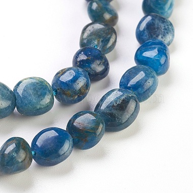 Natural Apatite Beads Strands(X-G-F575-07)-2