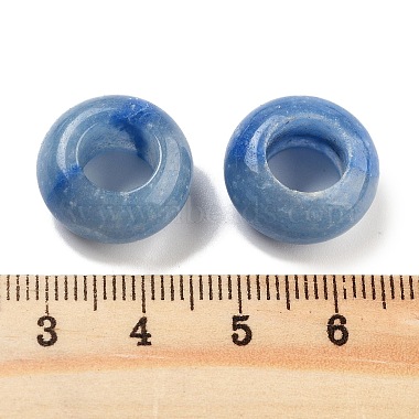 perles d'aventurine bleue naturelle(G-C134-02E)-3