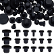 72Pcs 18 Styles Silicone End Caps(FIND-FG0004-55B)-1