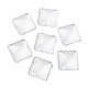 Transparent Glass Square Cabochons(GGLA-S022-15mm)-4