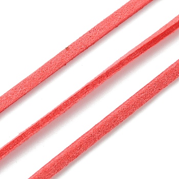 Faux Suede Cord, Crimson, 2.7mm, about 1m/strand