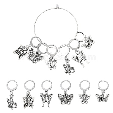 Butterfly Alloy Pendant Decorations