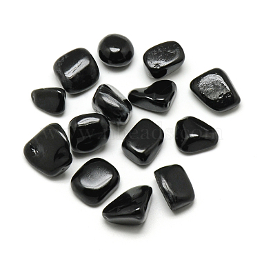 17mm Nuggets Obsidian Beads