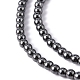 Non-Magnetic Synthetic Hematite Beads Strands(G-H1624-4mm-1)-2
