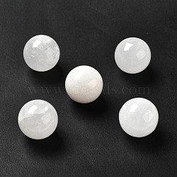 Natural Quartz Crystal Beads, No Hole/Undrilled, Round, 25~25.5mm(G-A206-02-28)