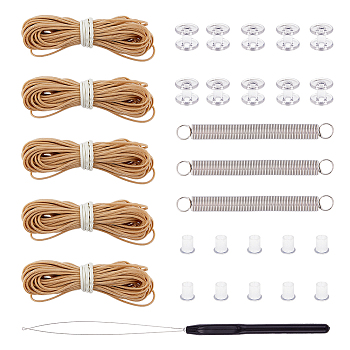 Pleated Shade Repair Accessories Kits, including Spring, Cord, Cord Stopper, Threader, Mixed Color