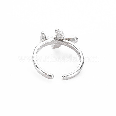 メンズアロイエナメルカフフィンガー指輪(RJEW-N029-037)-2