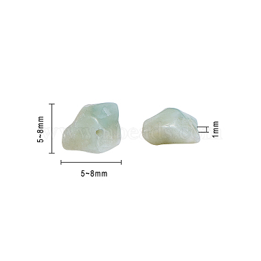 Natur amazonite Chip-Perlen(G-CJ0001-21)-2