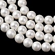 Round Shell Pearl Bead Strands(BSHE-L011-4mm-A013A)-3