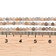 nat&uuml;rliche schwarze Mondstein Perlen Str&auml;nge(G-B175-D03-2mm)-5